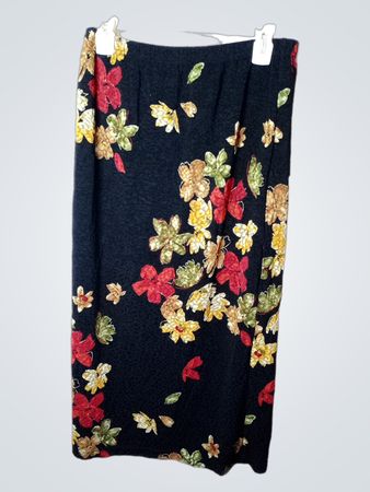 it i k n i t s Floral Maxi Rock