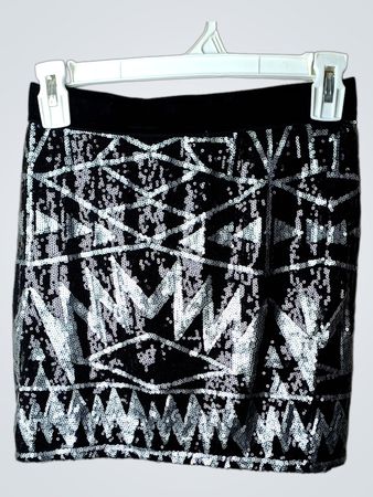 Stradivarius Pailletten Minirock