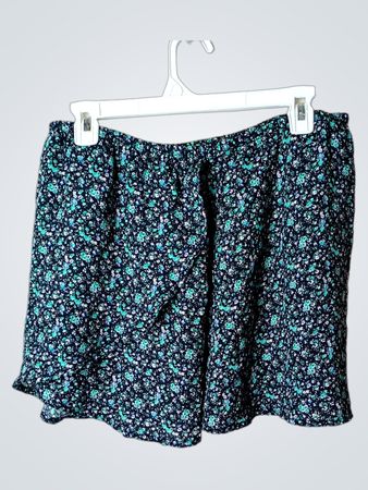 Blumenmuster-Shorts