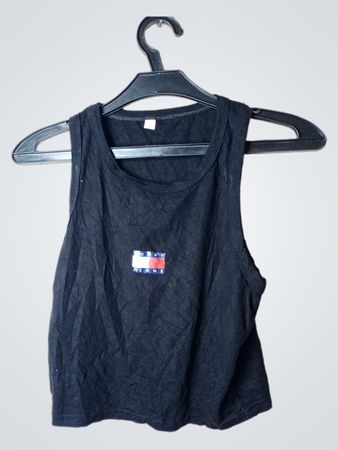 Tommy Jeans Schwarzes Tanktop