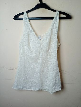 DAMART Thermolactyl Lace Tank Top
