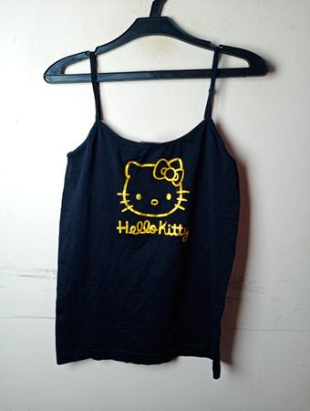 Hallo Kitty Schwarzes Tanktop