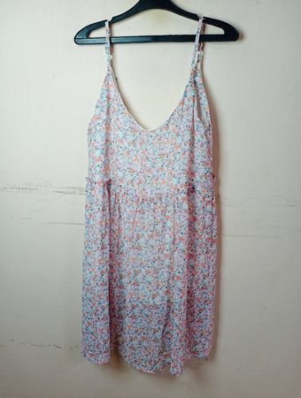 Majolica Floral Print Dress