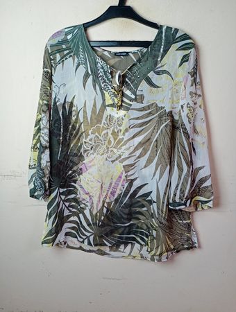 Gerry Weber Floral Print Sheer Blouse