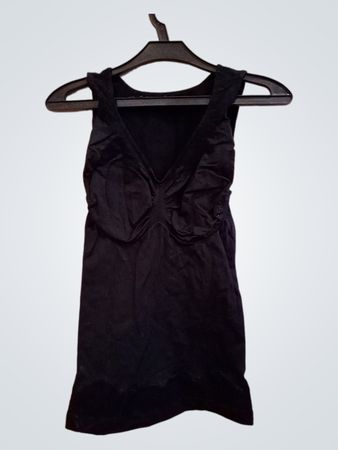Schwarzes Tanktop