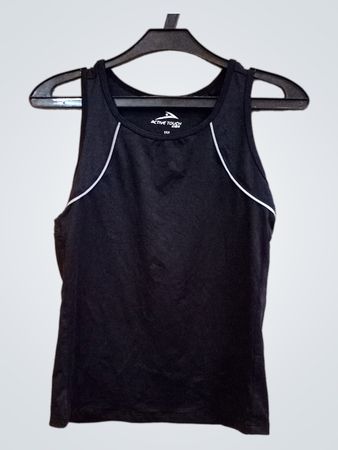 ACTIVE TOUCH KIDS Schwarzes Tanktop