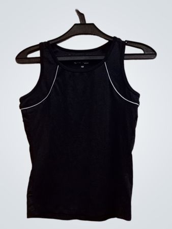 ACTIVE TOUCH KIDS Schwarzes Tanktop