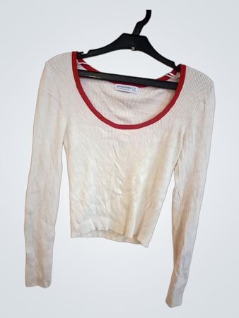 Stradivarius Langarm-Strickoberteil
