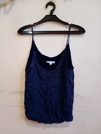 ARTLOVE PARIS Marineblaues Spaghetti-Träger-Top