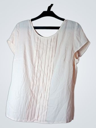 TAIFUN Pink Plisseebluse