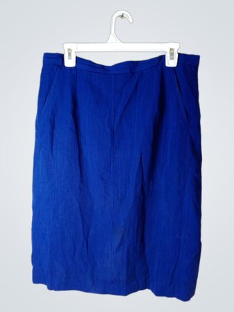 Blauer Rock