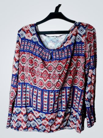 Scottage Damen Langarmshirt mit Druck Größe 3