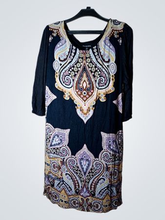 cha cha vente Paisley-Druckkleid