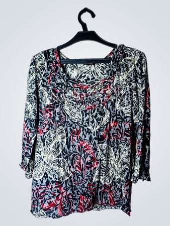 Damen Bluse mit Blumenmuster