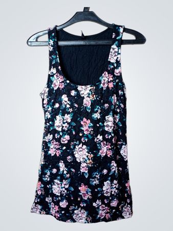 Ann Christine Floral Tank Top