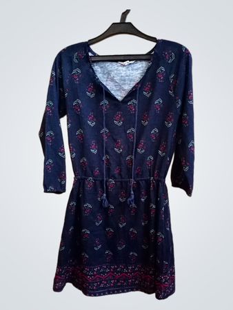 SPRINGFIELD Damen Blau Blumendruck Kleid