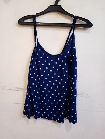 Love to Lounge Navy Polka Dot Cami Top