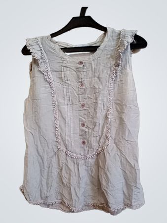 EURONICE ärmellose Bluse
