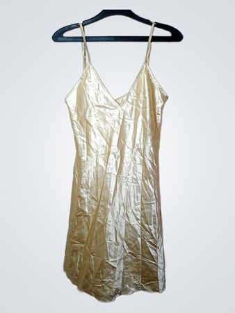 Cream Slip Dress
