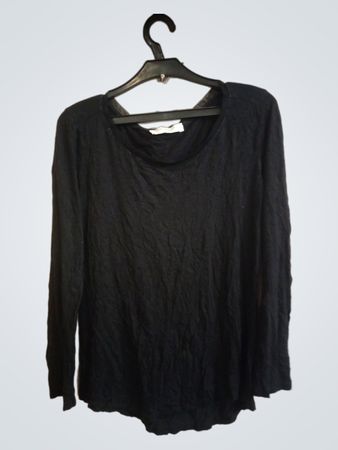 Promod Langarm Schwarz Oberteil