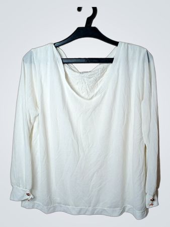 pimkie KOLLEKTION weißes Langarmoberteil