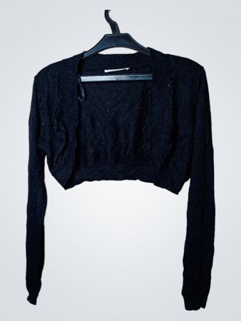 CAMATEU Schwarze Bolero-Jacke