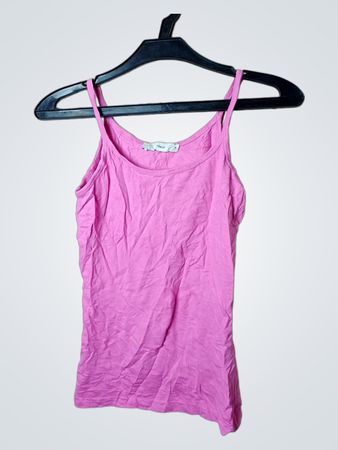 PIGALLE Pink Spaghetti-Träger Tanktop