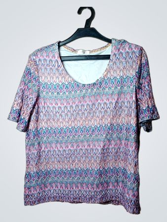 Atelier Damen Mehrfarbige Strickbluse