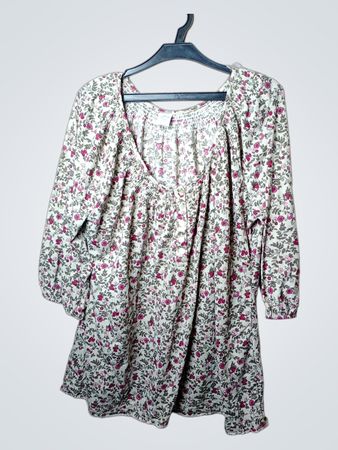 Camaieu Blumenmuster Bauernbluse