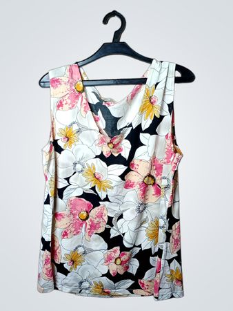 Zaila Floral ärmelloses Oberteil