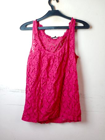 Yessica Damen Spitzen-Top