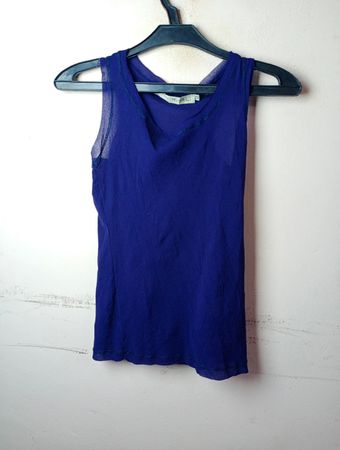Martina Midali Blue Tank Top