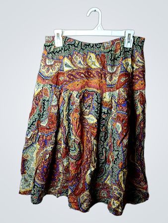 Gestufter Paisley-Print-Rock