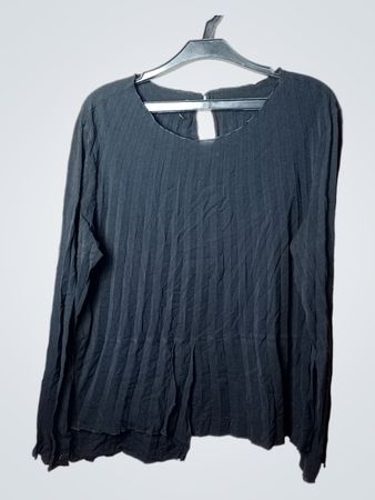 und CAMICIE Schwarzes Langarmoberteil