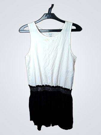 OVS Weißes und Schwarzes Kleid