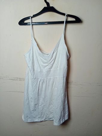 CECILIA CLASSICS Weiße Spaghetti-Top