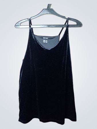Esmara Black Velvet Cami Top