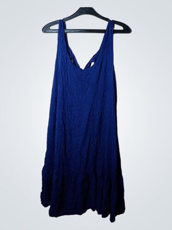 Blaues Kleid