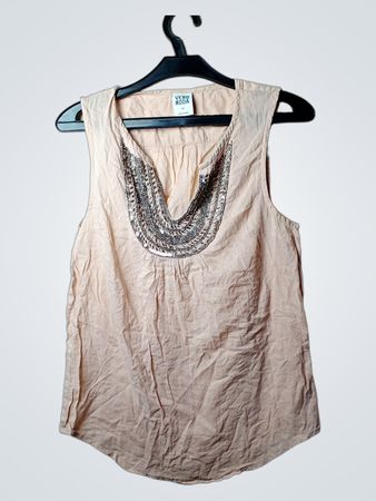Vero Moda Ärmelloses Top mit Verzierungen