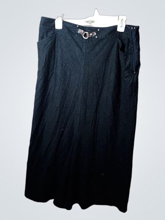 Olsen Black Maxi Rock