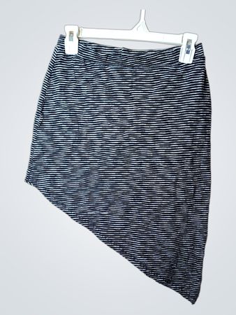 Sisley Gestreifter Asymmetrischer Rock