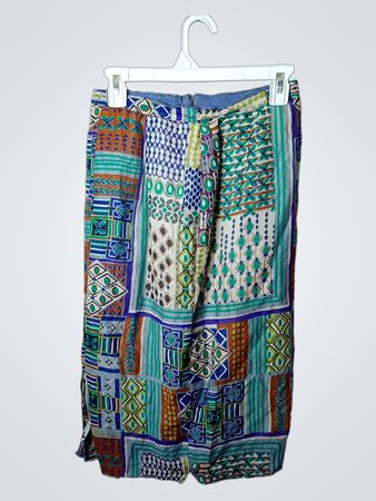 Patchwork-Print-Midi-Rock