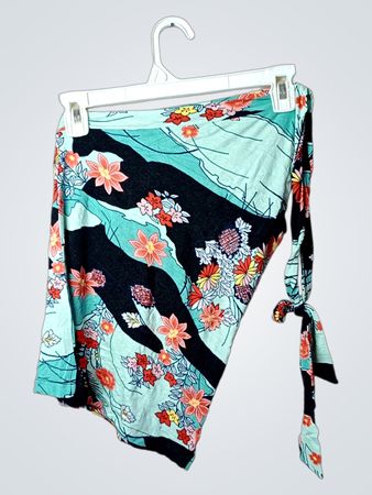 MNG Floral Print Wraprock