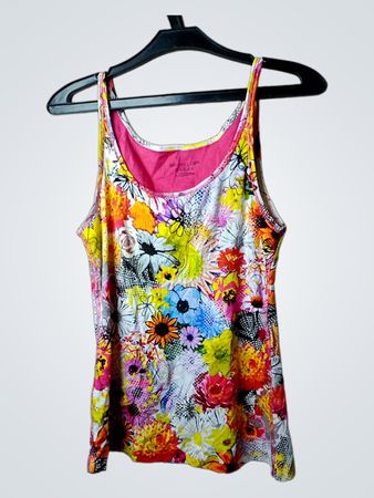 MARC JACOBS SPORTS Floral Print Tank Top