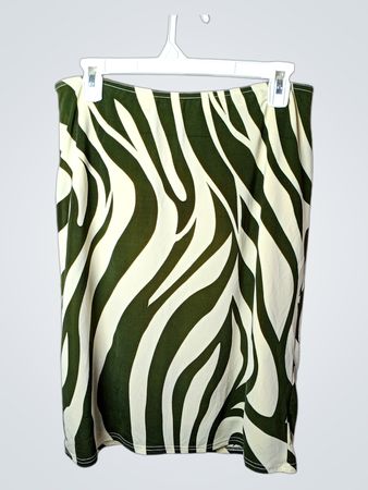 Hennes Zebra-Print-Midirock