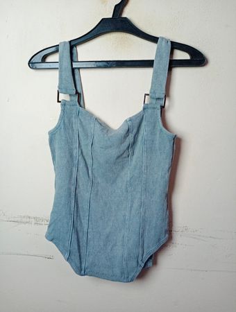 TOPSHOP Corduroy Bodysuit
