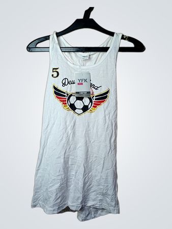 YFK Girls "Deutschland" Fußball Grafik Tanktop