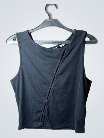 JJXX Schwarzes Ripp-Top