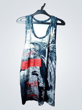 Herren Tanktop mit Grafikdruck