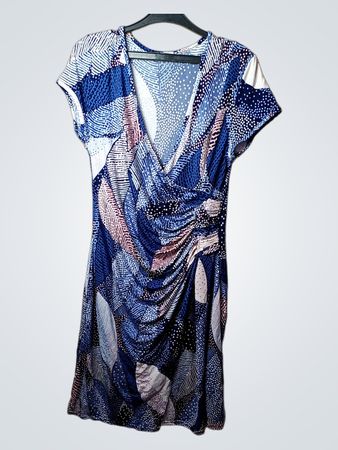 Cami Blue Print Dress